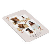 Moderne, geometrisch geometrische Terrakotta mit m Magnet (Rechte Seite)