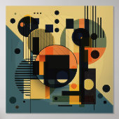 Moderne geometrische 2 Folienabdrücke Foliendrucke (Vorderseite)