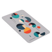Moderne geometrische Abstrakte Kunst - Minimalisti Magnet (Rechte Seite)