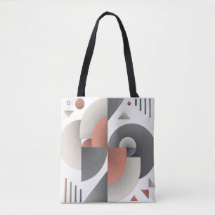 Moderne geometrische Abstrakte Kunst Tasche