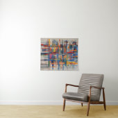 Moderne geometrische Abstrakte Kunst Wandteppich (Beispiel (Horizontal))