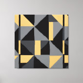 Moderne geometrische abstrakte Leinwand | Luxuriös (Vorderseite)