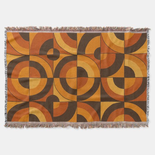 Moderne geometrische abstrakte Muster der Mitte de Decke (Vorderseite)
