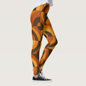 Moderne geometrische abstrakte Muster der Mitte de Leggings (Rechts)
