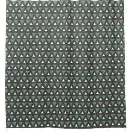 Moderne geometrische Badevorhang-Muster Duschvorhang