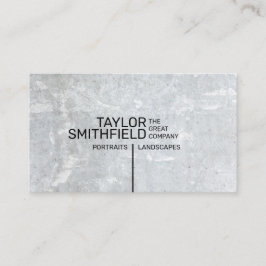 Moderne geometrische Betonbetriebskarte Visitenkarte