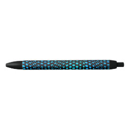 Moderne geometrische blaue Punktmuster Kugelschreiber