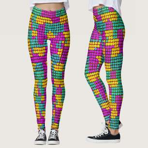 Moderne geometrische bunte Kinder-Spielzeug-Steine Leggings