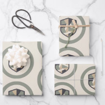 Moderne geometrische Camo-Militär-Party