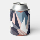 Moderne geometrische Collage, nahtloses Muster. Dosenkühler (Kanne Rückseite)