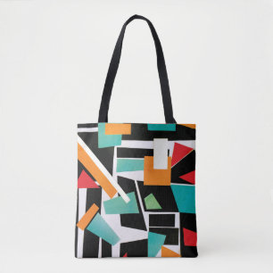 Moderne geometrische Collage Tasche