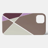 Moderne geometrische Criss Querlinien Case-Mate iPhone Hülle (Rückseite (Horizontal))