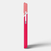 Moderne geometrische Criss Querlinien Case-Mate iPhone Hülle (Rückseite / Links)