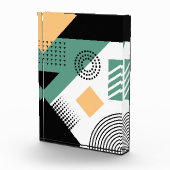 Moderne geometrische Deckendesigns. Fotoblock (Rechts)