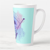 Moderne geometrische Dolphin Milchtasse (Rechts)