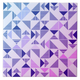 Moderne geometrische Dreieck-Keramik Fliese