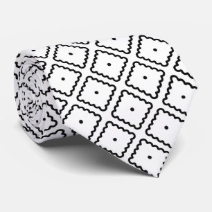 Moderne geometrische Eleganz Krawatte