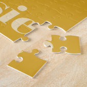 Moderne geometrische Farbblöcke Puzzle (Seite)