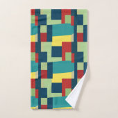 Moderne geometrische Farbe Badhandtuch Set (Handtuch)