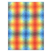 Moderne geometrische Form des Regenbogens Tischdecke (Vorderseite)