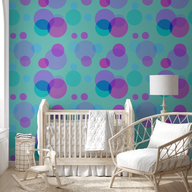 Moderne geometrische Formen 19 Tapete (Kinder)