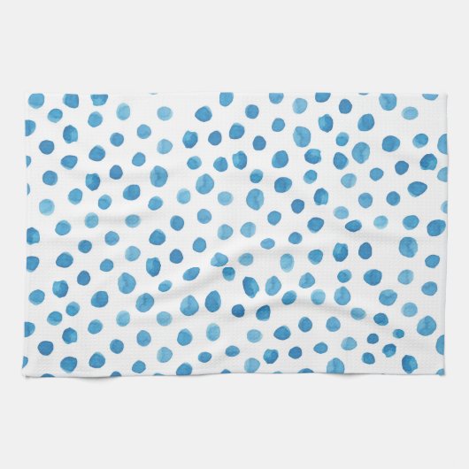 Moderne geometrische Formen, Aquarell. Geschirrtuch (Horizontal)