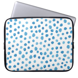 Moderne geometrische Formen, Aquarell. Laptopschutzhülle