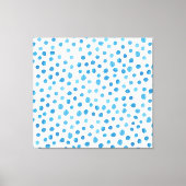 Moderne geometrische Formen, Aquarell. Leinwanddruck (Vorderseite)