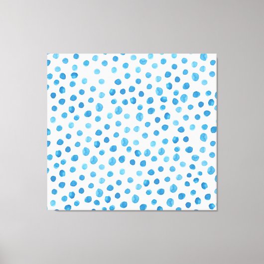 Moderne geometrische Formen, Aquarell. Leinwanddruck (Vorderseite)