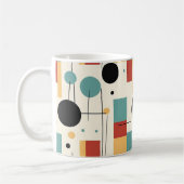 Moderne geometrische Formen Kaffeetasse (Links)