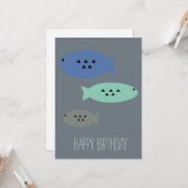 Moderne geometrische Formen Karte (Vorderseite/Rückseite Beispiel)