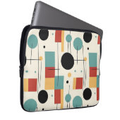 Moderne geometrische Formen Laptopschutzhülle (Vorne Rechts)
