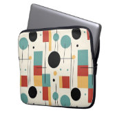 Moderne geometrische Formen Laptopschutzhülle (Vorderseite Links)