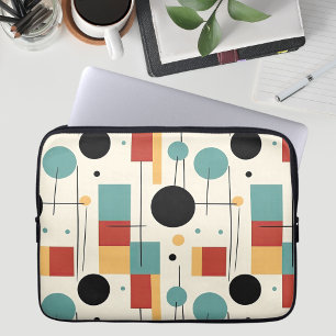 Moderne geometrische Formen Laptopschutzhülle
