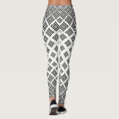 Moderne, geometrische Formen Leggings (Rückseite)