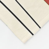 Moderne geometrische Formen mit Namen Fleecedecke (Ecke)