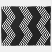 Moderne geometrische Formen Muster 1 Fleecedecke (Vorderseite (Horizontal))