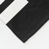 Moderne geometrische Formen Muster 2 Fleecedecke (Ecke)