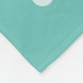 Moderne geometrische Formen Muster 5 Fleecedecke (Ecke)