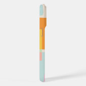 Moderne geometrische Formen Personalisiert iPhone Hülle (Rechte Seite)