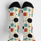 Moderne geometrische Formen Socken (Oben)