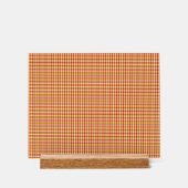 Moderne geometrische Geburtstagsmuster Acrylschild (Vorderseite)
