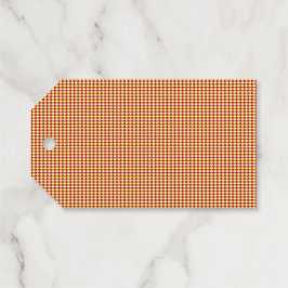 Moderne geometrische Geburtstagsmuster Geschenkanhänger
