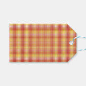 Moderne geometrische Geburtstagsmuster Geschenkanhänger (Vorderseite (Horizontal))