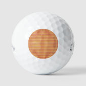 Moderne geometrische Geburtstagsmuster Golfball (Vorderseite)