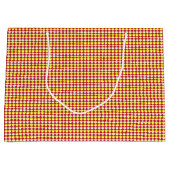 Moderne geometrische Geburtstagsmuster Große Geschenktüte (Vorderseite)