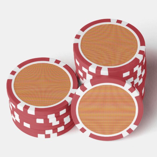 Moderne geometrische Geburtstagsmuster Pokerchips (Stapel)