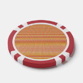 Moderne geometrische Geburtstagsmuster Pokerchips (Einzeln)