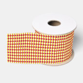 Moderne geometrische Geburtstagsmuster Ripsband (Spule)