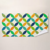 Moderne geometrische Geometrie des Minimalistische Badehandtuch (Badehandtuch)